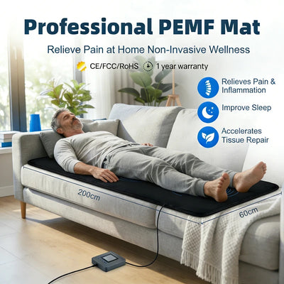 200x60cm Full Body PEMF Mat | Pulsed Electromagnetic Field Device | Adjustable Frequency