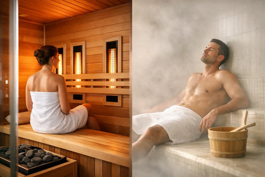 Infrared Sauna vs Steam Sauna for Your Home