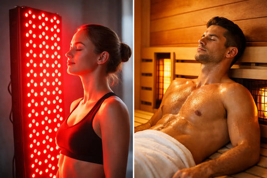 What Is Red Light Therapy vs Infrared Sauna?