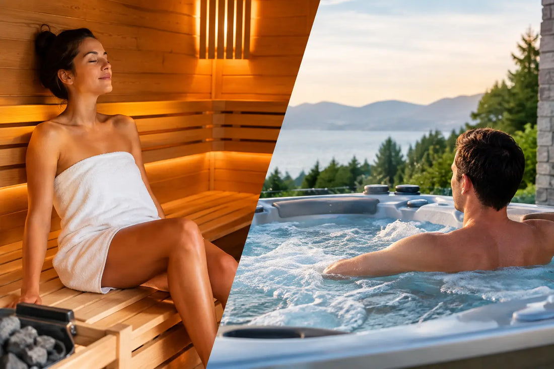 Sauna Versus Hot Tub for Your Home Routine