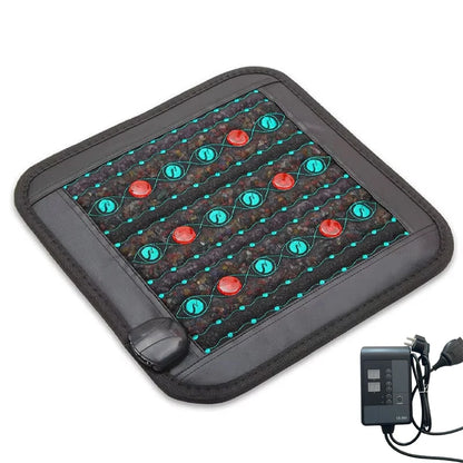 PEMF Photon Energy Massage Cushion Natural Jade Infrared Treatment Pad 45X45Cm Negative Ion Pad for Relieve Body Pain Relax