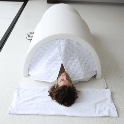 Transform Your Wellness Journey with the Energy Sauna Dome - Experience Infrared Heat, Red LED Light, and PEMF Technology!
