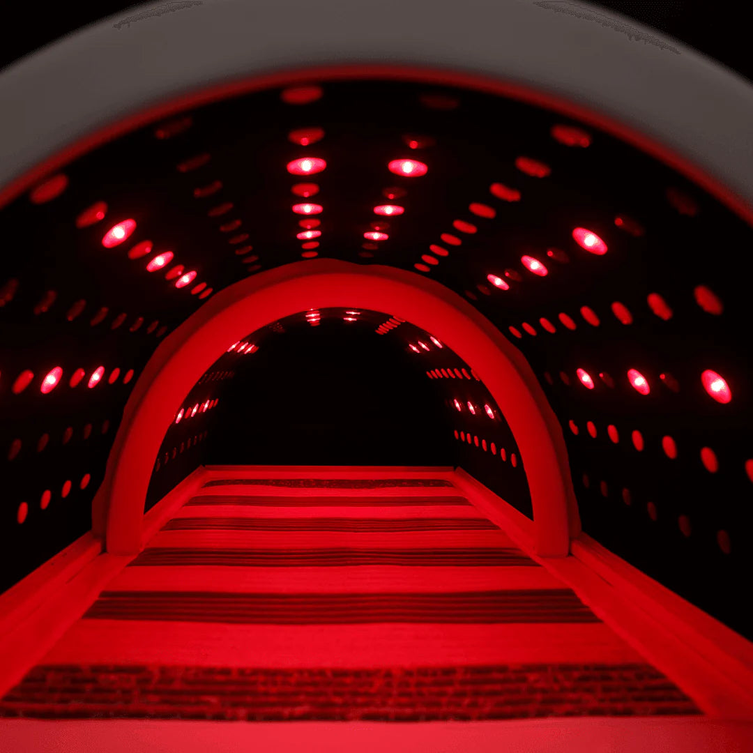 Transform Your Wellness Journey with the Energy Sauna Dome - Experience Infrared Heat, Red LED Light, and PEMF Technology!