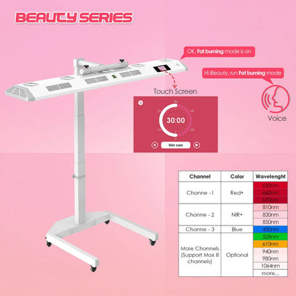 Lamps for Therapies Red Light Therapy Panel with Blanket and Electric Stand for Full Body
