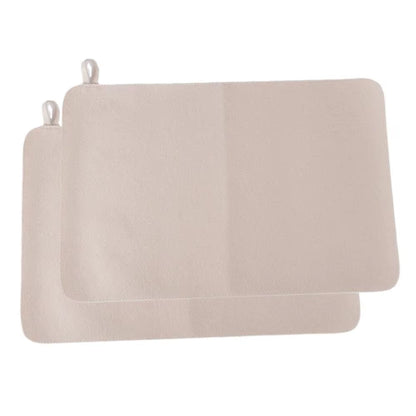 2Pcs Felt Mat Felt Heat Insulation Mat Felt Sauna Cusion Water Absorption SPA Heat Insulation Mat Sauna Bath House Shower Room