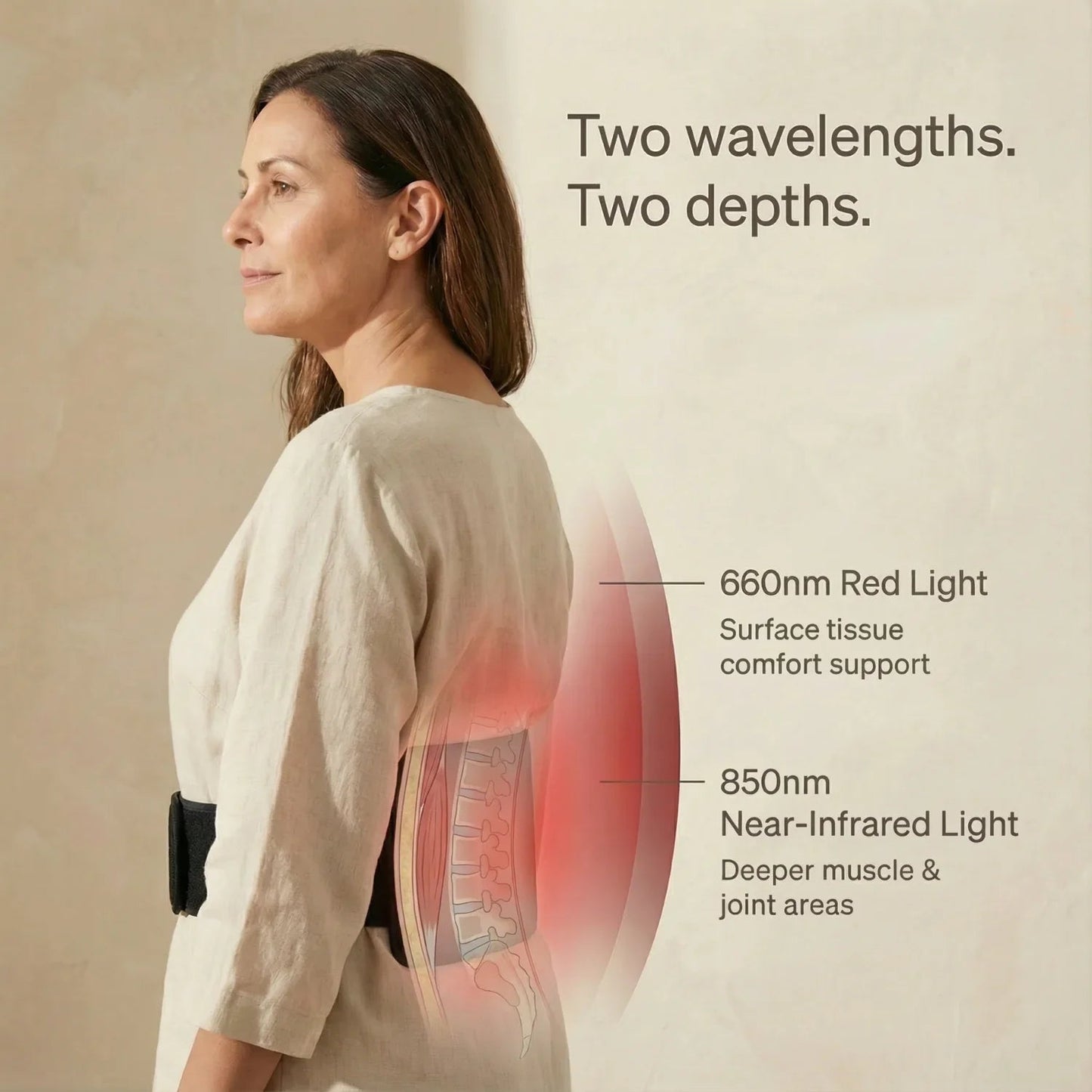 Nicebeam Red Light Therapy Band