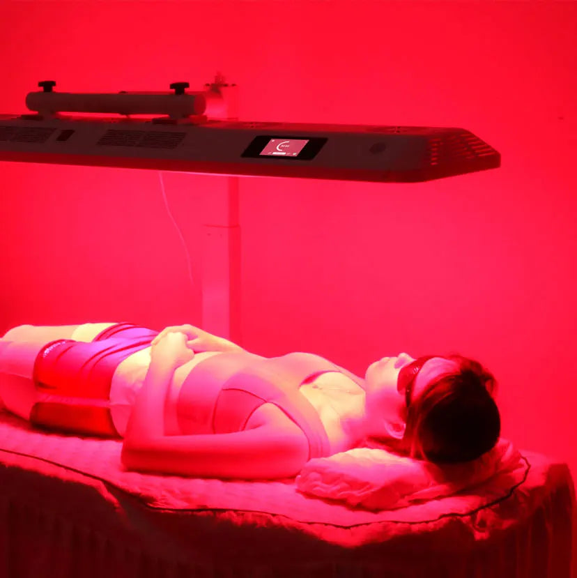Lamps for Therapies Red Light Therapy Panel with Blanket and Electric Stand for Full Body