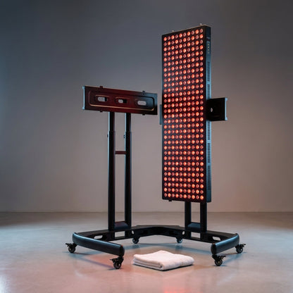 Red Light Therapy Device with Stand - Moving Pro Series Professional Edition — Studio Shot