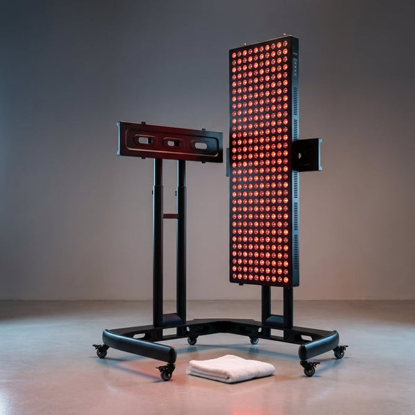Red Light Therapy Device with Stand - Moving Pro Series Professional Edition — Studio Shot